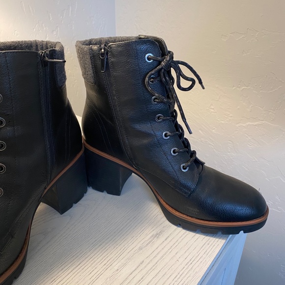 Naturalizer Shoes - Naturalizer Black Lace-up Boots